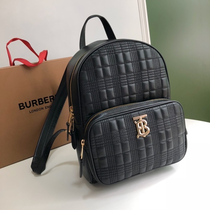  2020 Mm / Wm Leather Back Pack - 버** 2020 남여공용 레더 백팩 ,BURB0455,32cm, 블랙