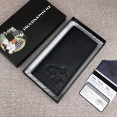  2020 Saffiano Mens Wallet, 2MV836 - 프** 2020 사피아노 남성용 장지갑,PRAW0154,19CM.블랙