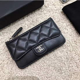 [CHANEL]샤* 클래식 WOC A84512-2 캐비어 은장