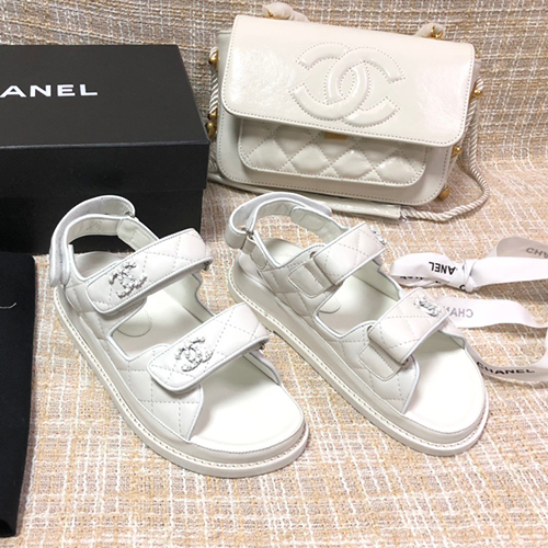 CHANEL 샤* 샌들봄신상 (250사이즈 주문제작) A107638390