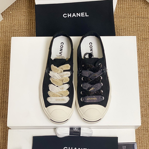 CHANEL 샤* & 컨버스 콜라보 스니커즈 C51001-2 2020/신상