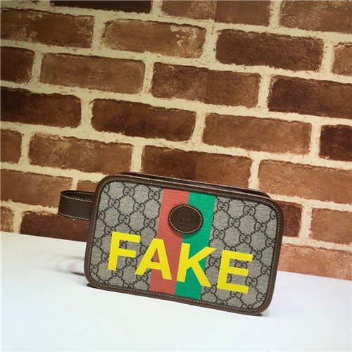  구* 프린트 화장품 케이스 Fake/Not 636243 2020/신상