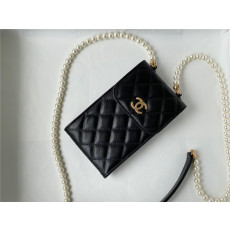 CHANEL 샤* 진주 폰백 AS81086