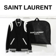 Saint Laurent  세인트로랑 커플 스타디움 울 블루종