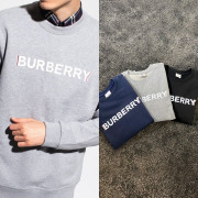 BURBERRY   버버리 로고 프린트 코튼 맨투맨