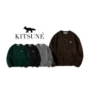 Maison Kitsune 메종키츠네 Y 후리스 가디건자켓