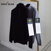 Stone Island  스톤아일랜드 패치 베이직 니트 집업