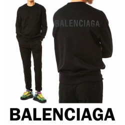  발렌***(balenciaga) 백로고 맨투맨