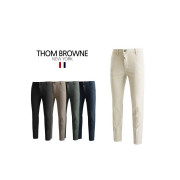 Thom Browne  톰브라운 포인트 히든밴딩 면 스판 팬츠