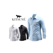 Maison Kitsune  메종키츠네 투폭스 고밀도 스판 정장 셔츠