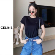 CELINE 셀린느 자수로고 반팔티